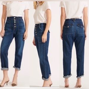 Veronica Beard Arya straight jeans